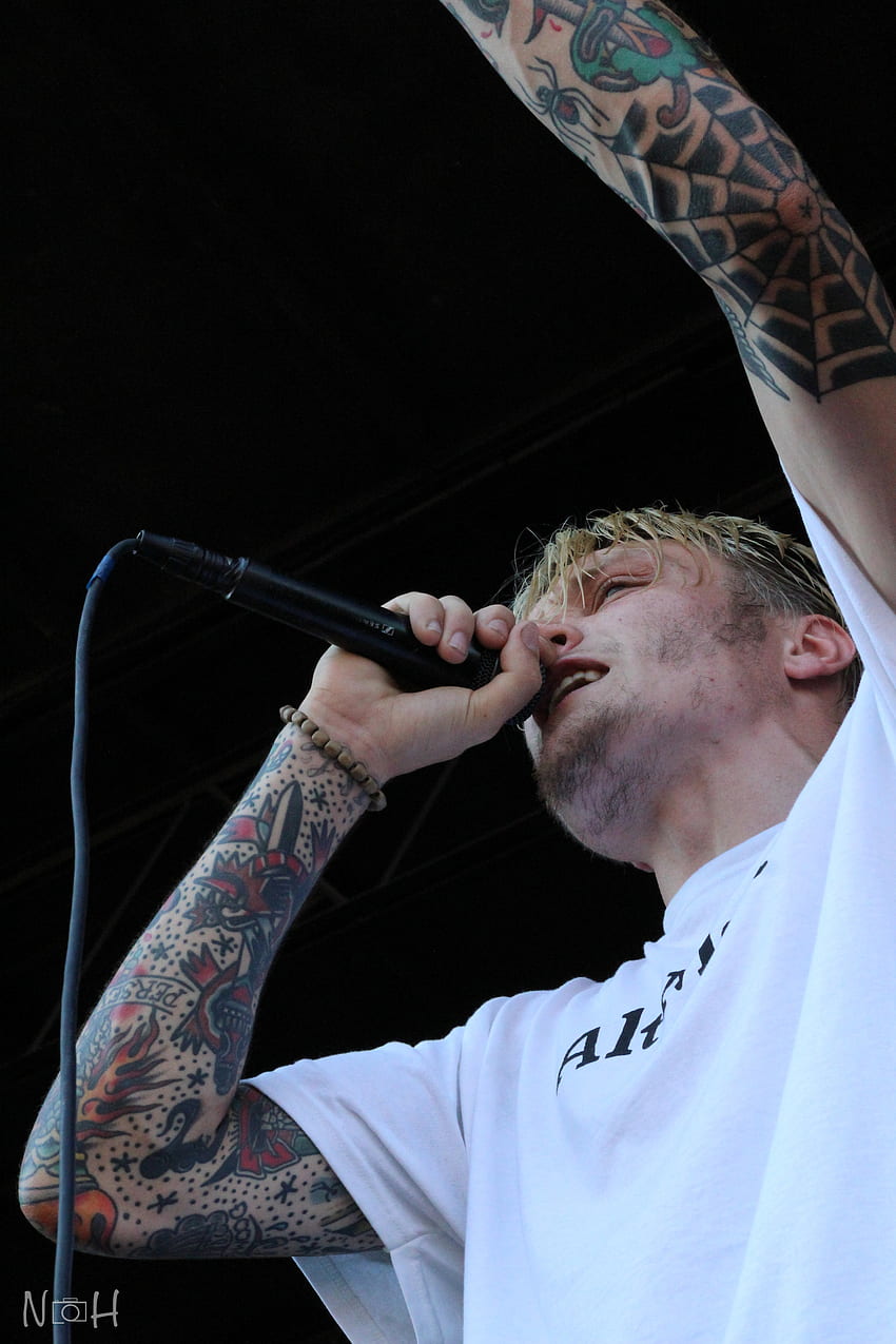 Ben Barlow of Neck Deep performs at the Louder Than Life Festival on  Saturday Oct 1 2016 in Louisville Ky Photo by Amy HarrisInvisionAP  Stock Photo  Alamy