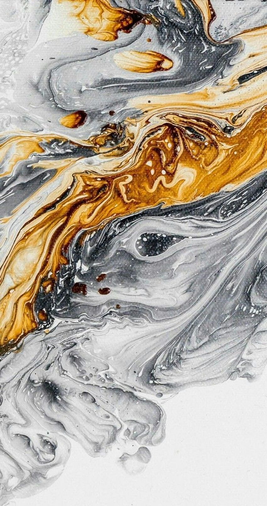 Black, White & Gold Marble, Black White and Gold Marble HD phone wallpaper
