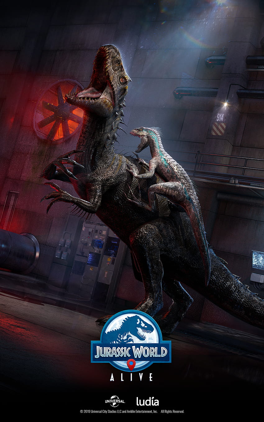 Jurassic World™ Alive, jeu Jurassic Park Fond d'écran de téléphone HD