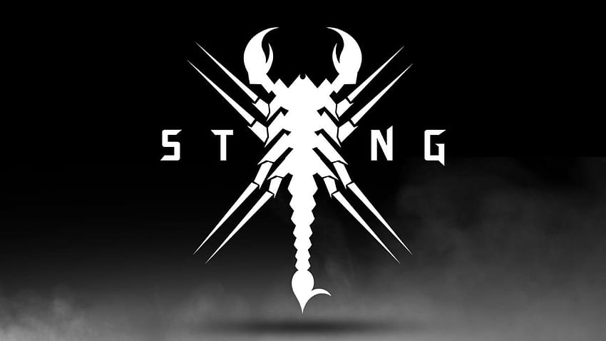 Logotipo del luchador profesional estadounidense Sting • para ancha de ultra alta definición, tableta y teléfono inteligente fondo de pantalla