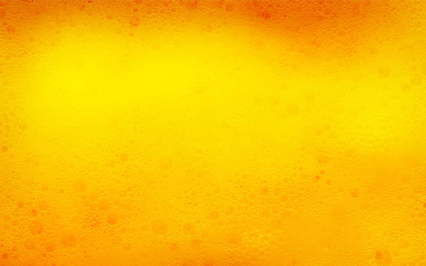 texture de la bière,, texture jaune Fond d'écran HD