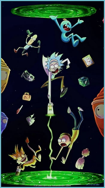 Rick y Morty, serie, animada, HD phone wallpaper