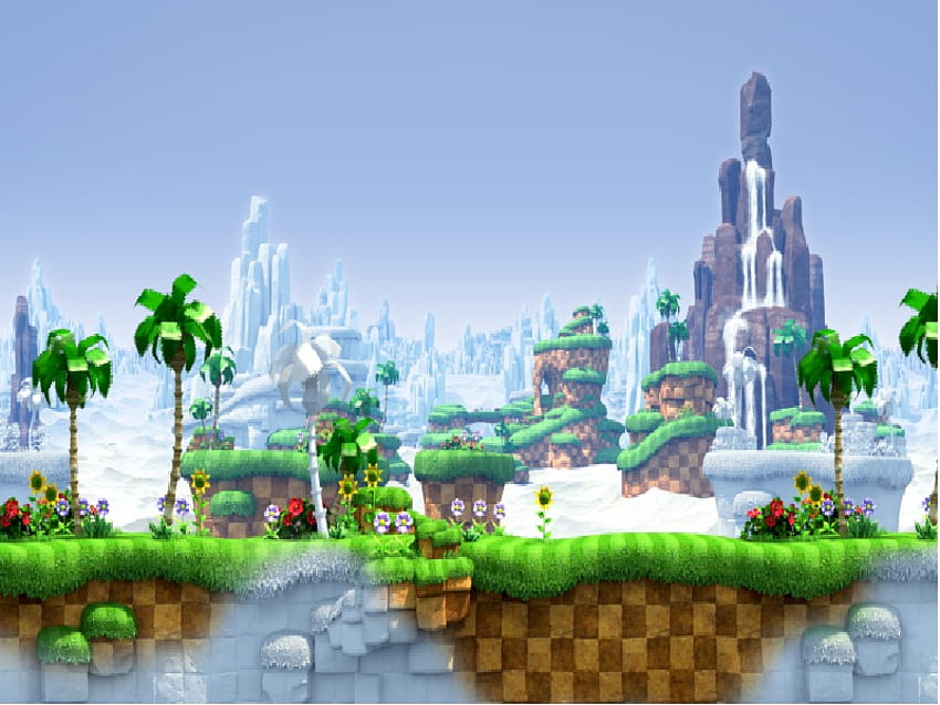 The Making Of A All new green Hill, sonic, classic, sonic generations, green hill zone HD wallpaper