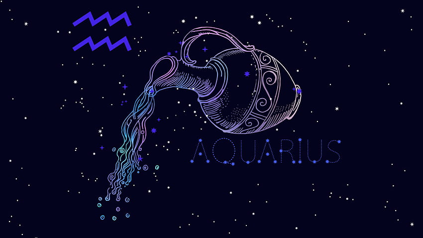 What Does Your Zodiac Sign Say About You?, Cute Aquarius HD wallpaper