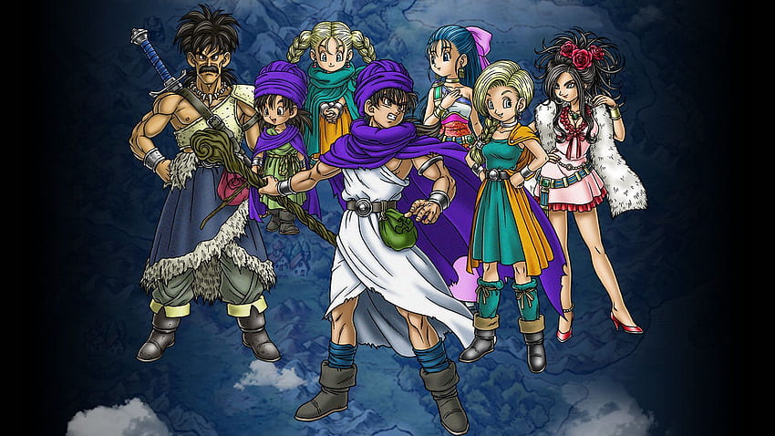 Decade Old DS Game Dragon Quest V Re 일본 차트 진입 HD 월페이퍼