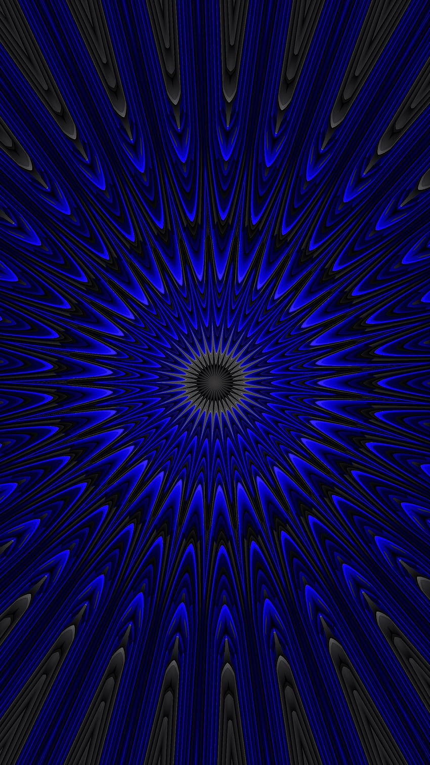 Blue circles, fractal, mandala, art , , Q Samsung Galaxy S6, S7, Edge, Note, LG G4 HD phone wallpaper