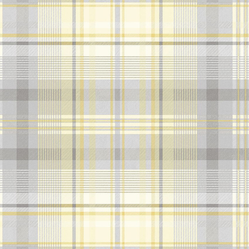 Yellow Plaid, Gray and Yellow HD phone wallpaper