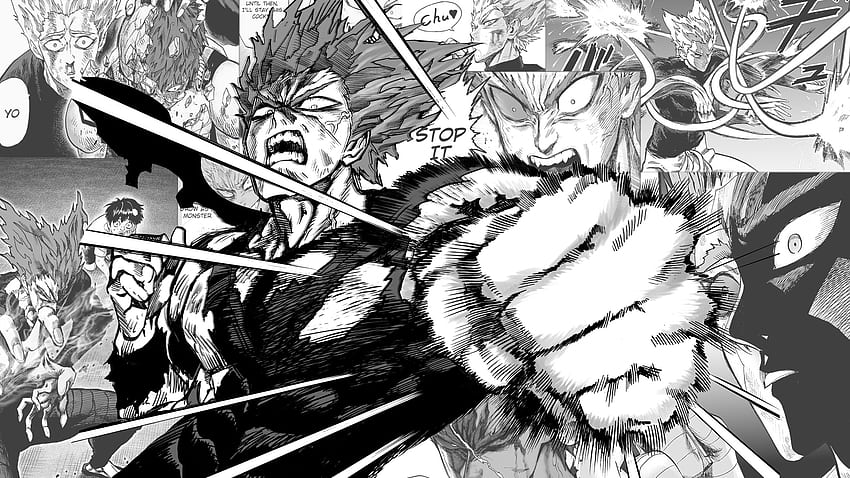 Anime : Garou One Punch Man, One Punch Man Manga Fond d'écran HD