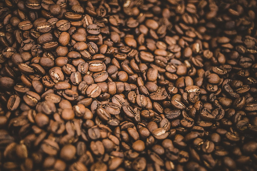 Food, Coffee, Macro, Brown, Grains, Coffee Beans, Grain HD wallpaper
