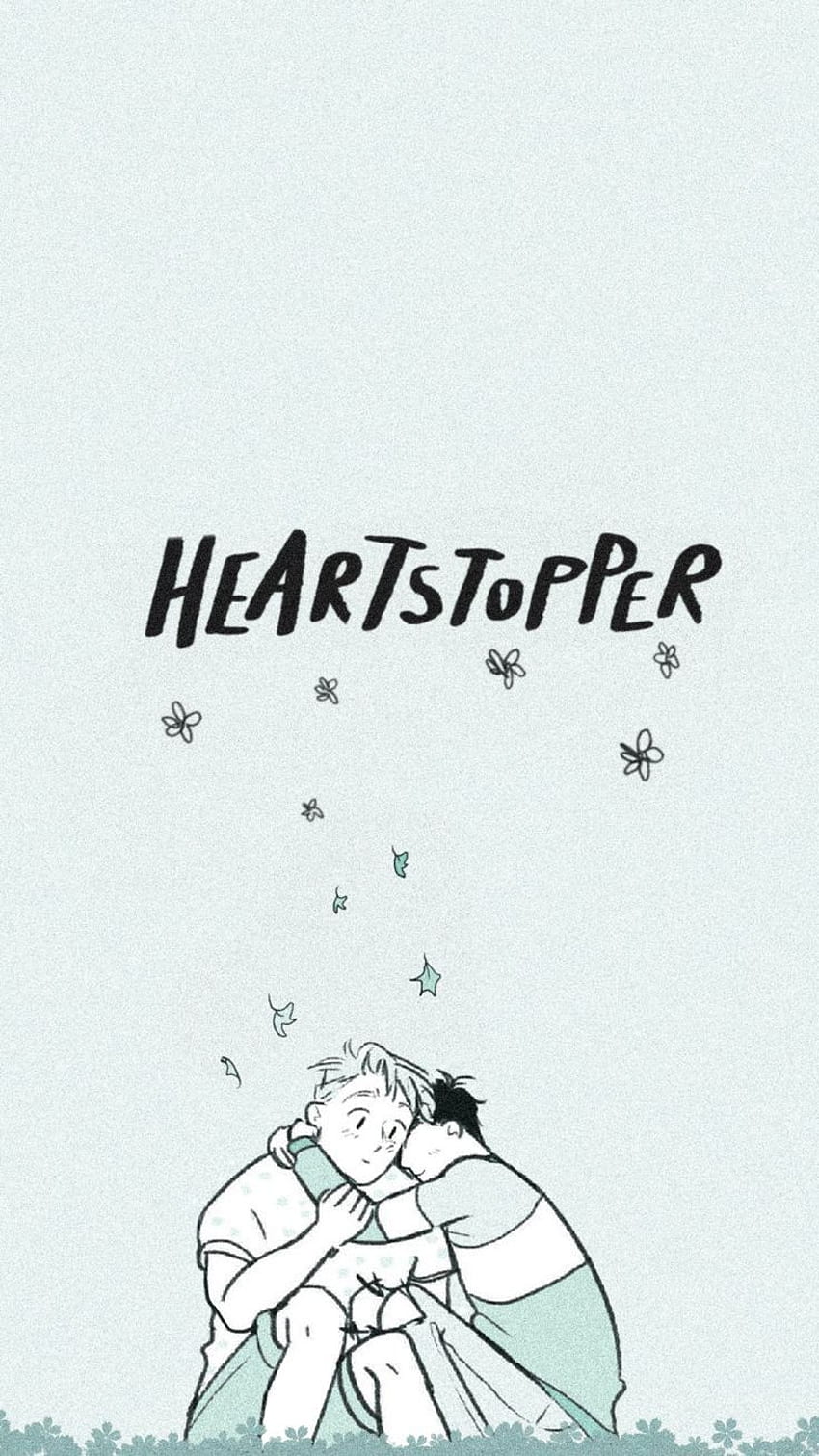 Heartstopper<3, arte, libro, gay fondo de pantalla del teléfono