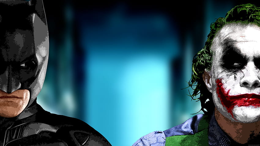 Batman dan Joker untuk, Joker Half Face Wallpaper HD