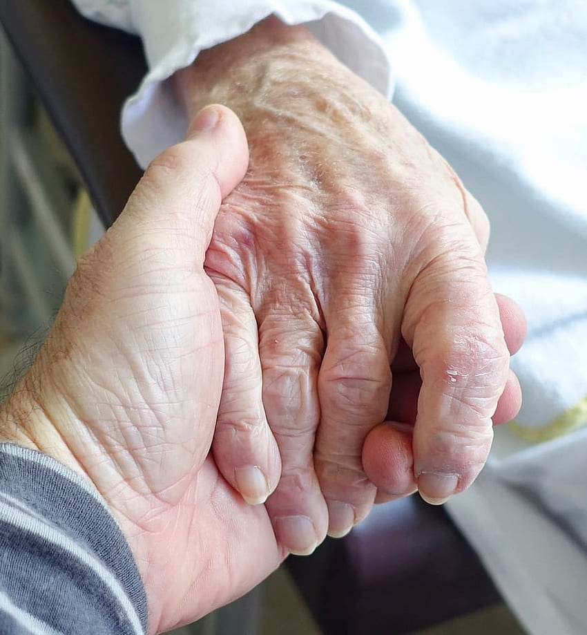 : Hand, Alter, Fürsorge, Sympathie, Senior, Senioren, Frau HD-Handy-Hintergrundbild