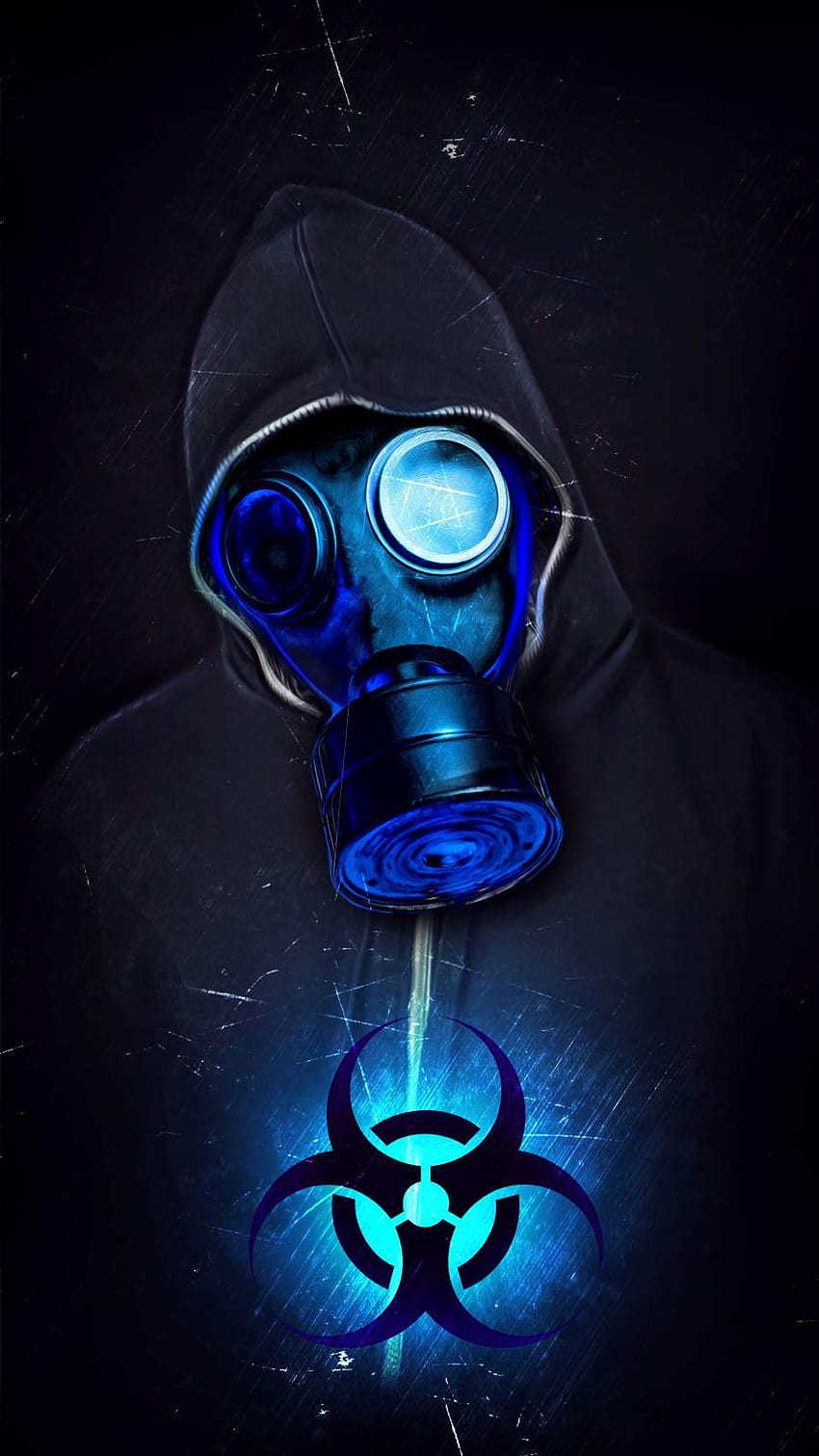 Gas Mask Guy IPhone - IPhone : iPhone , Аниме момче с газова маска HD тапет за телефон