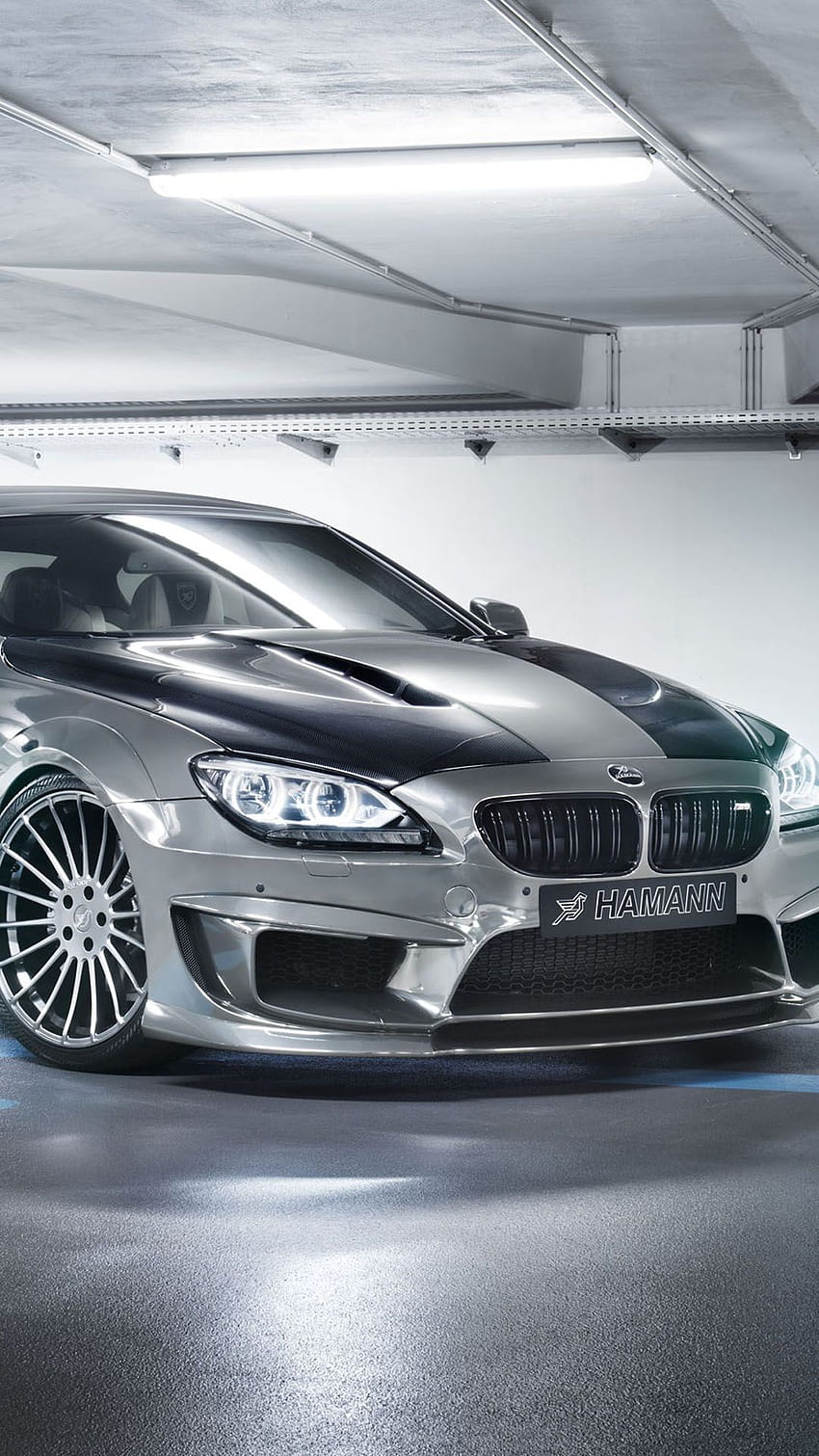 BMW M6 Gran Coupe By Hamann Silver Android HD phone wallpaper