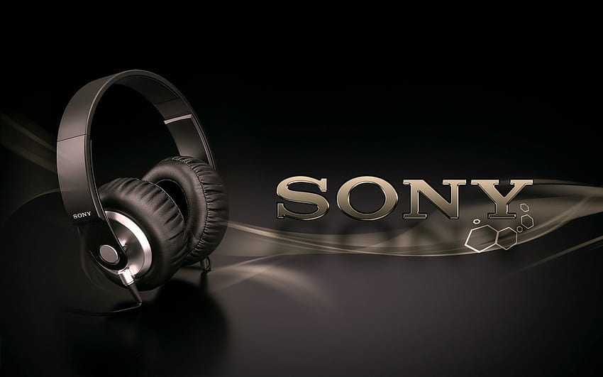 Слушалки Sony. Неща, свързани с музика. , Sony, Музикални изпълнители, Лого на Sony Vaio HD тапет