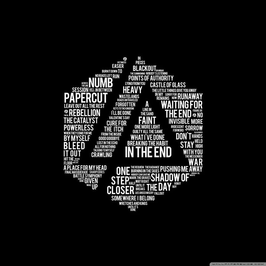 Linkin Park 가사 Ultra Background for HD 전화 배경 화면