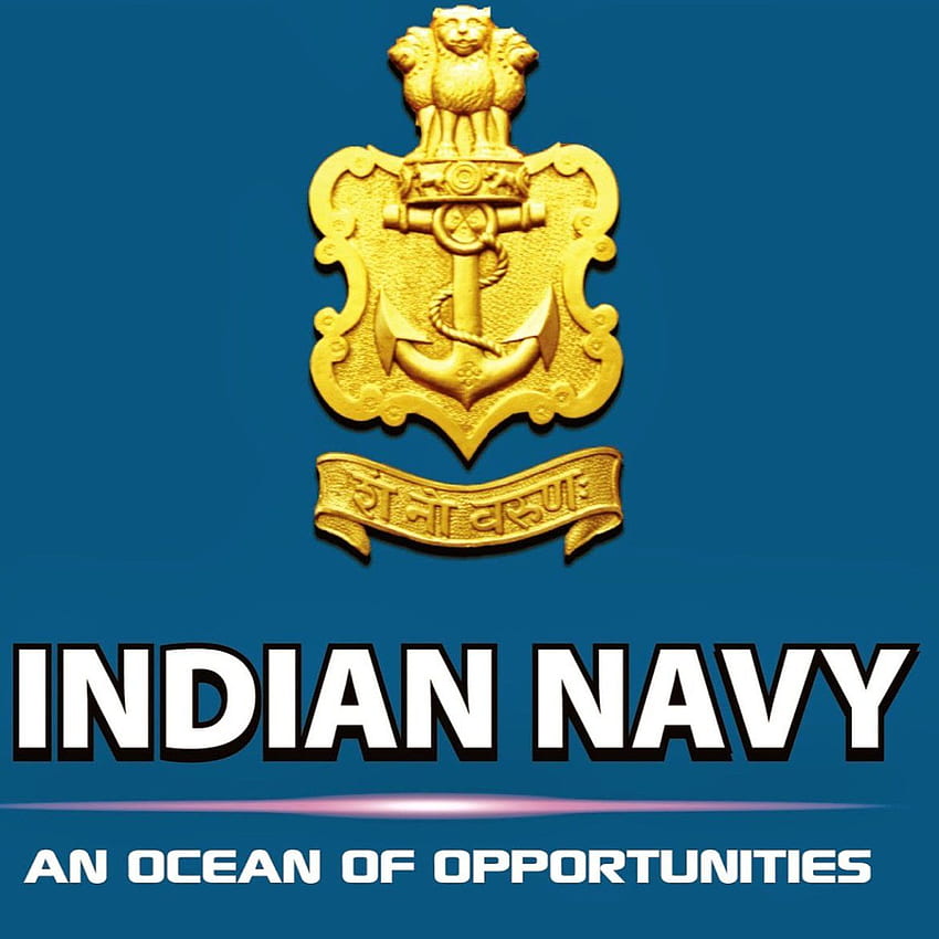 With Name Of Indian Navy, Navy Logo HD phone wallpaper