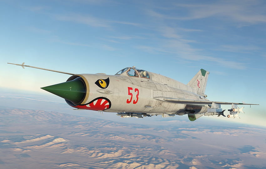 โปแลนด์, KB MiG, MiG 21bis, Frontline Fighter For , Section авиация, Mikoyan-Gurevich MiG-21 วอลล์เปเปอร์ HD