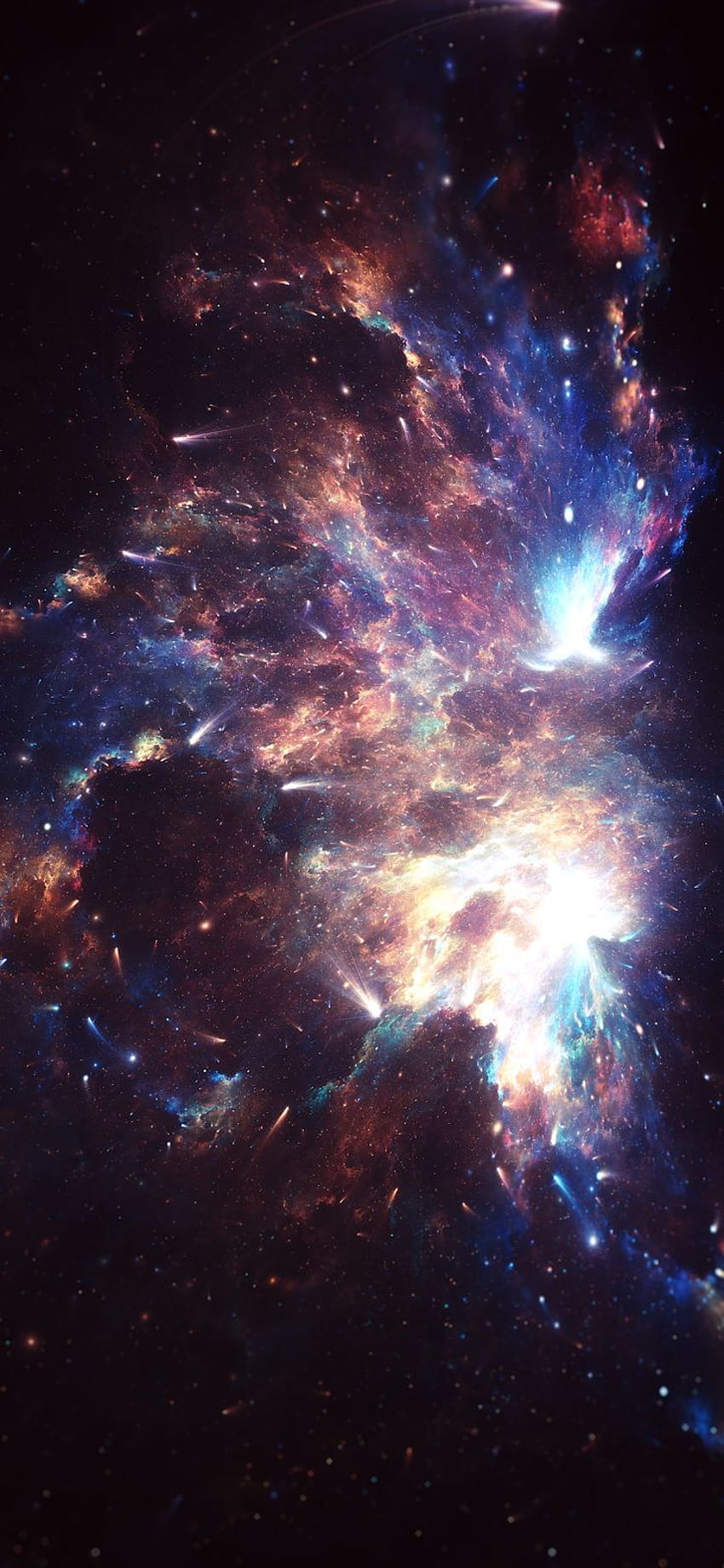 Download Universe iPhone Sparkly Nebula Wallpaper  Wallpaperscom