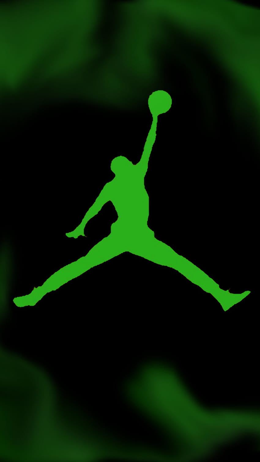 Air Jordan Green, airjordan HD phone wallpaper