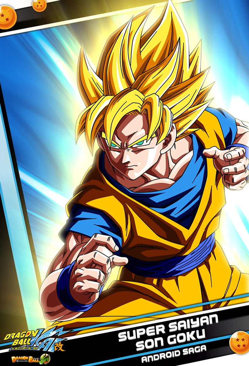 Son Goku (DRAGON BALL) Anime Board, Goku Kanji HD-Handy-Hintergrundbild