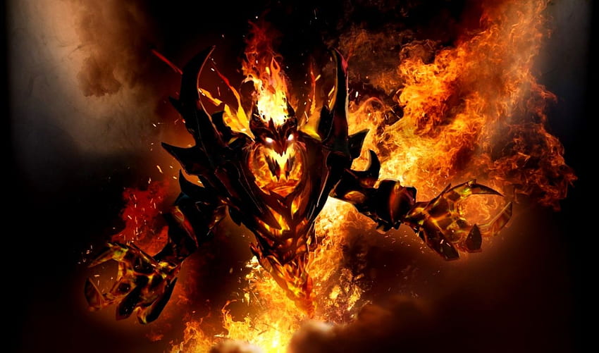 Dota 2 Shadow Fiend, The Fiend HD wallpaper