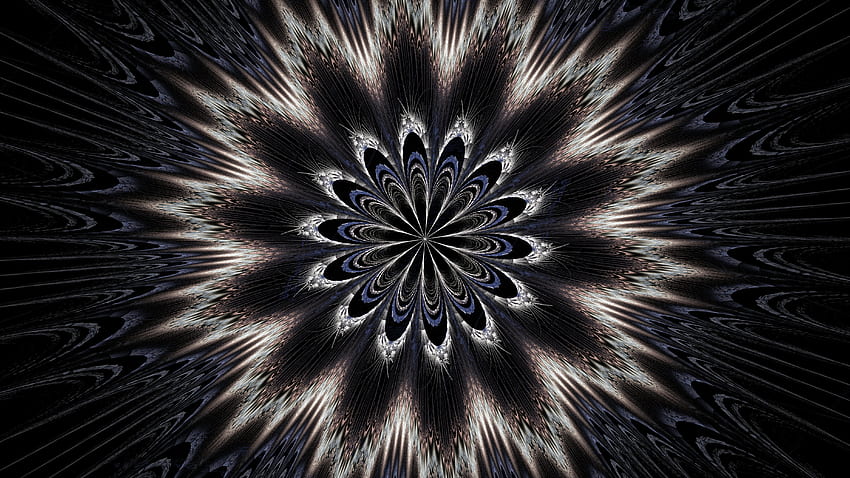 Abstract, Fractal, Symmetry, Kaleidoscope HD wallpaper