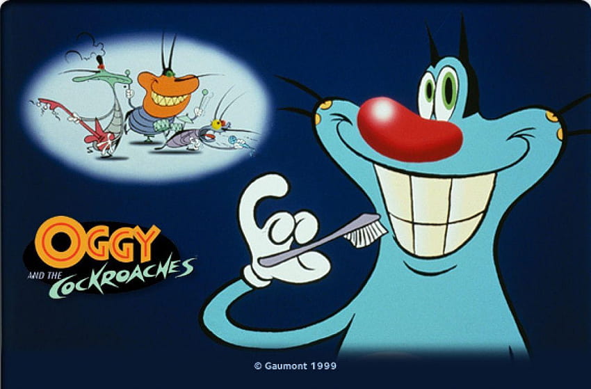 Oggy And The Roaches - Oggy And The Cockroaches Movie Uk - & Background HD  wallpaper | Pxfuel