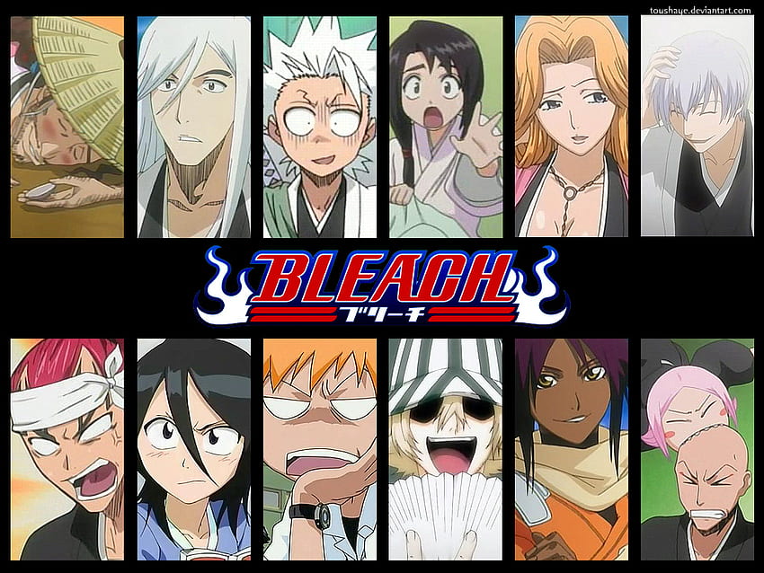 Bleach śmieszne twarze - Bleach Anime Tapeta HD