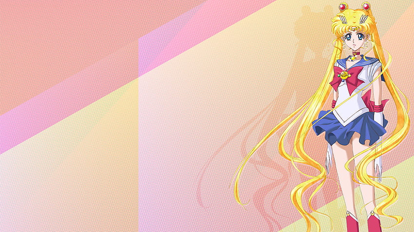 фон на компютъра Sailor Moon, Sailor Moon Pink HD тапет