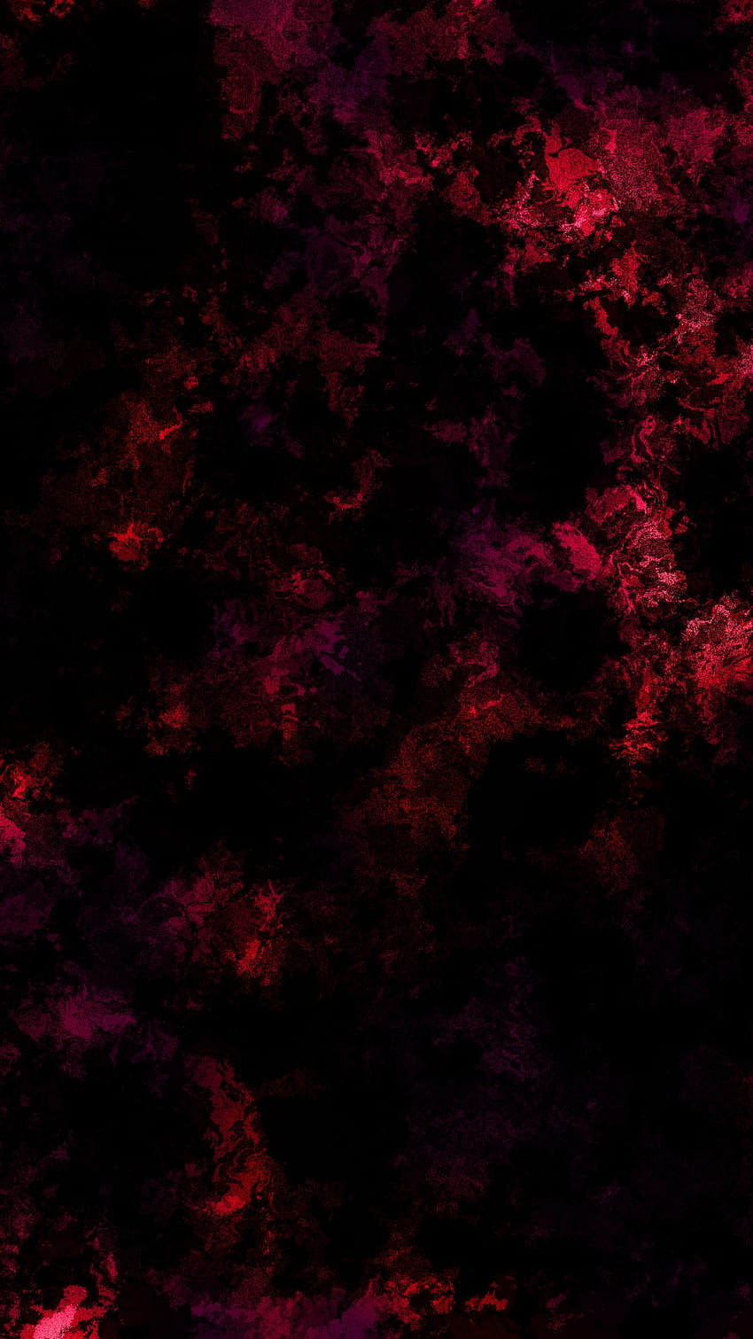 黒と赤、抽象的な赤い光 HD電話の壁紙