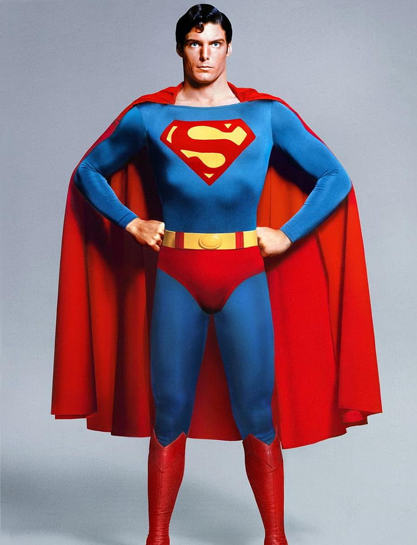 Christopher Reeve comme Superman Fond d'écran de téléphone HD