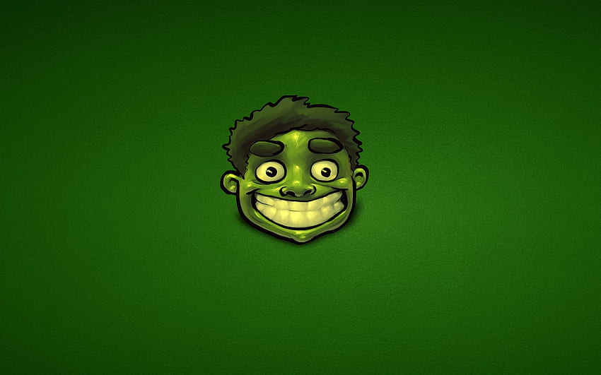 Funny Hulk -, Hulk Face HD wallpaper