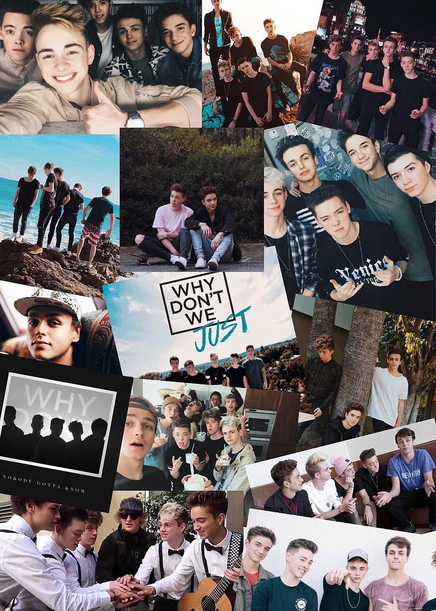 Why Don't We • Collage :). Why dont we band, Collage poster, Why dont we boys HD phone wallpaper