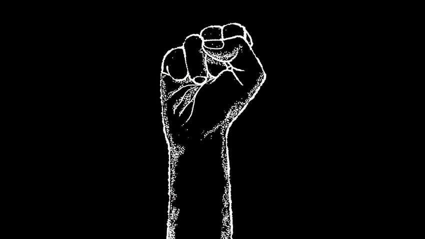 Black Lives Matter Fist, One Punch Man Fist HD тапет