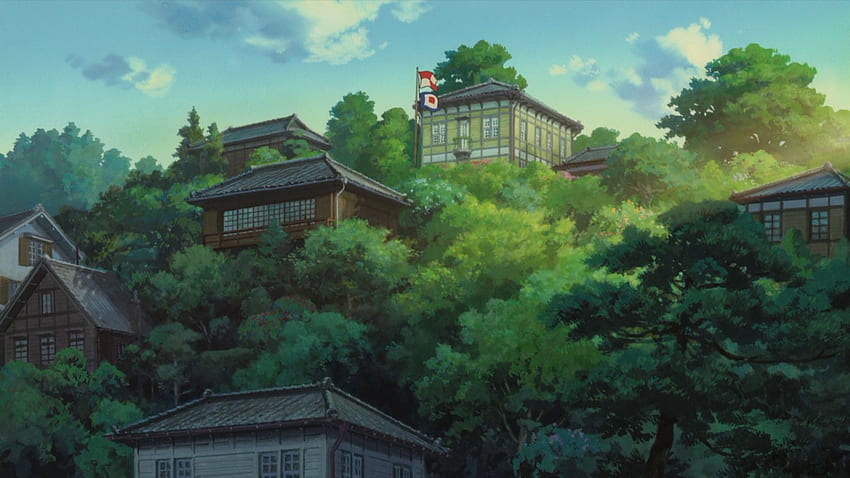 พื้นหลังของ Studio Ghibli ยนตร์ของ Studio Ghibli วอลล์เปเปอร์ HD