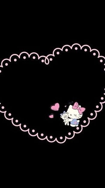 Hello kitty, love, pink, HD phone wallpaper