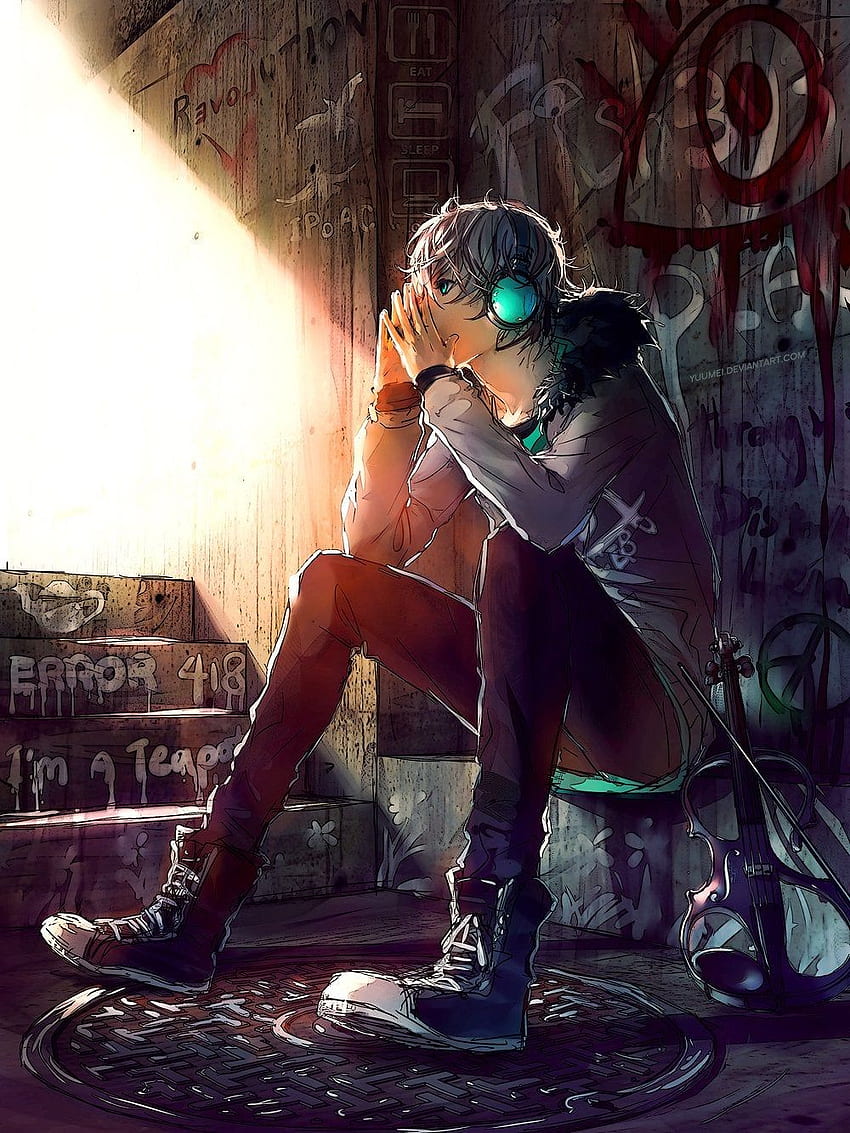 My current for my iPhone 5, it seems to work well (underground - promotional for fisheye placebo, yuumei - ) : i HD phone wallpaper