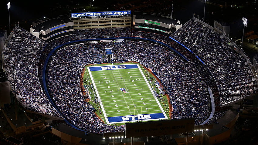 Rechnungen Hintergrund. 2021 NFL-Fußball. Nfl-Stadien, Nfl-Fußball, Buffalo-Rechnungs-Stadion HD-Hintergrundbild