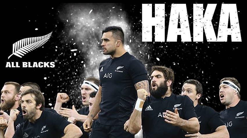 All Blacks Haka, Rugby de Nueva Zelanda fondo de pantalla