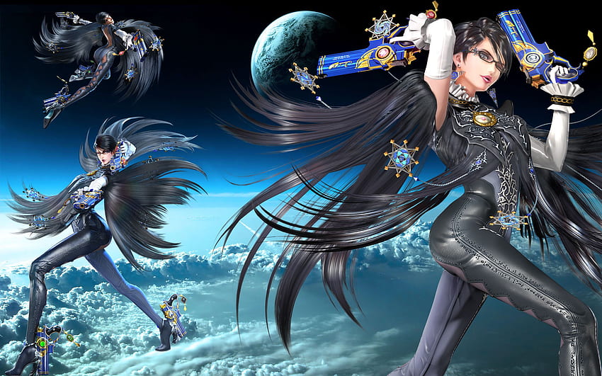 Bayonetta 3 Artwork Wallpaper - Cat with Monocle