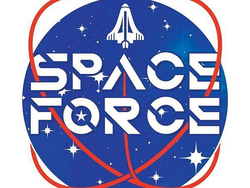 O PAC de Trump quer saber qual logotipo da Força Espacial você mais gosta papel de parede HD