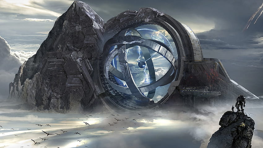 Titanfall 2 Game Art Paysage de science-fiction., Paysage de science-fiction Fond d'écran HD