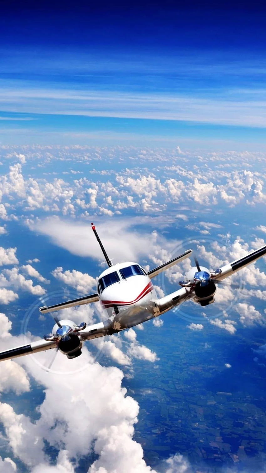 iPhone d'avion, avion Cessna Fond d'écran de téléphone HD