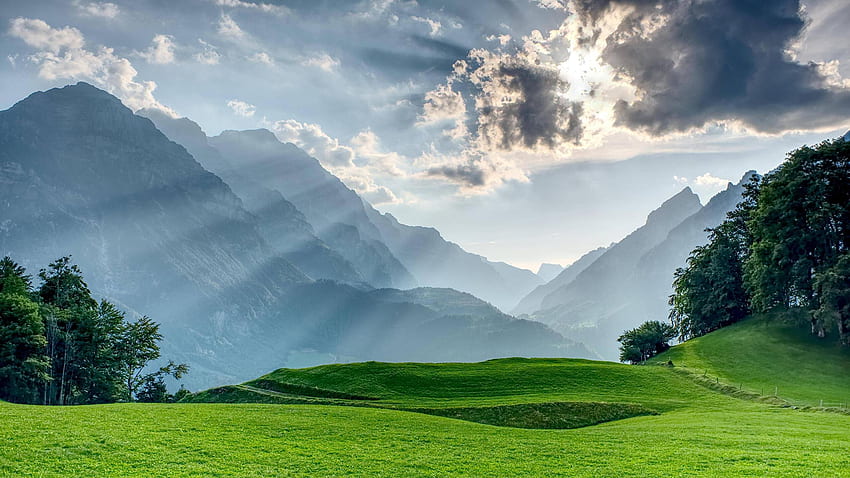 Switzerland , Swiss Alps HD wallpaper