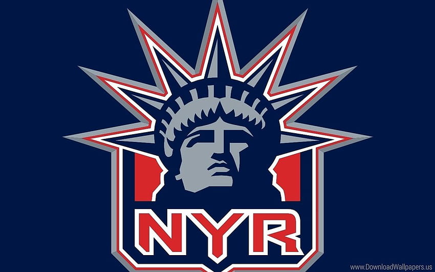 New York Rangers Logo Liberty - & Background, NY Rangers HD wallpaper