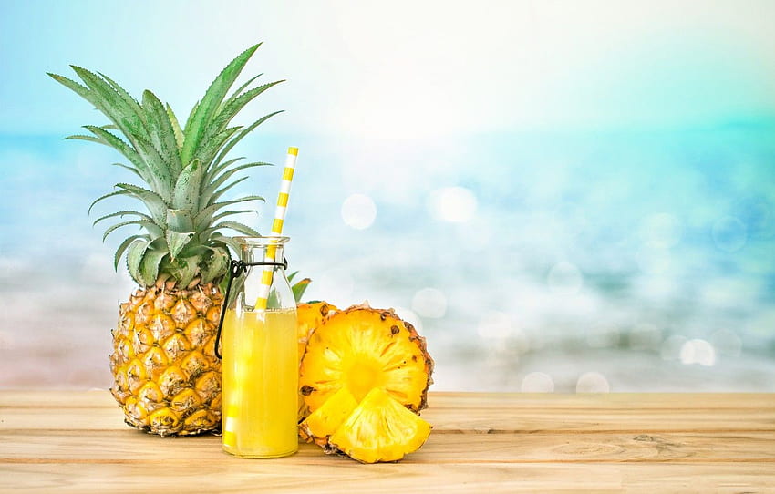 juice, fruit, juice, summer, pineapple, fresh, fruit, drink, pineapple for , section еда HD wallpaper