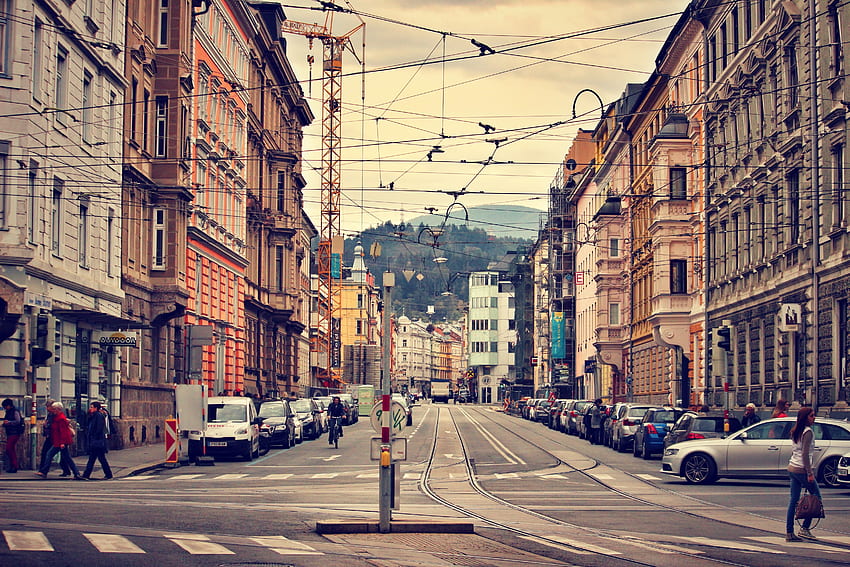 Cidades, Arquitetura, Cidade, Áustria, Rua, Innsbruck papel de parede HD