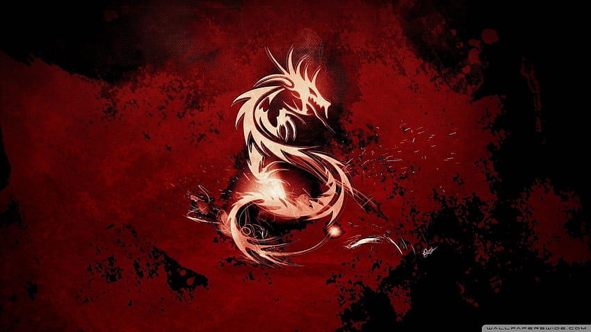 Red Dragon, Epic Dragon HD wallpaper