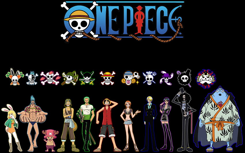Updated the I uploaded earlier to include Jinbe. Also updated Carrot's jolly roger to use carrot crossbones, and added a little but of detail for the nose, as well as made, Roger One Piece HD wallpaper